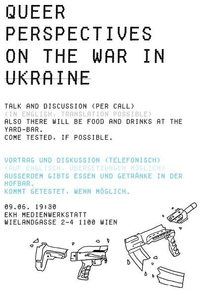 Queer Perspectives on the War in Ukraine @ekh