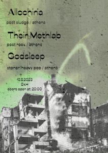 [Konzert] Allochiria // Their Methlab // Godsleep @ekh