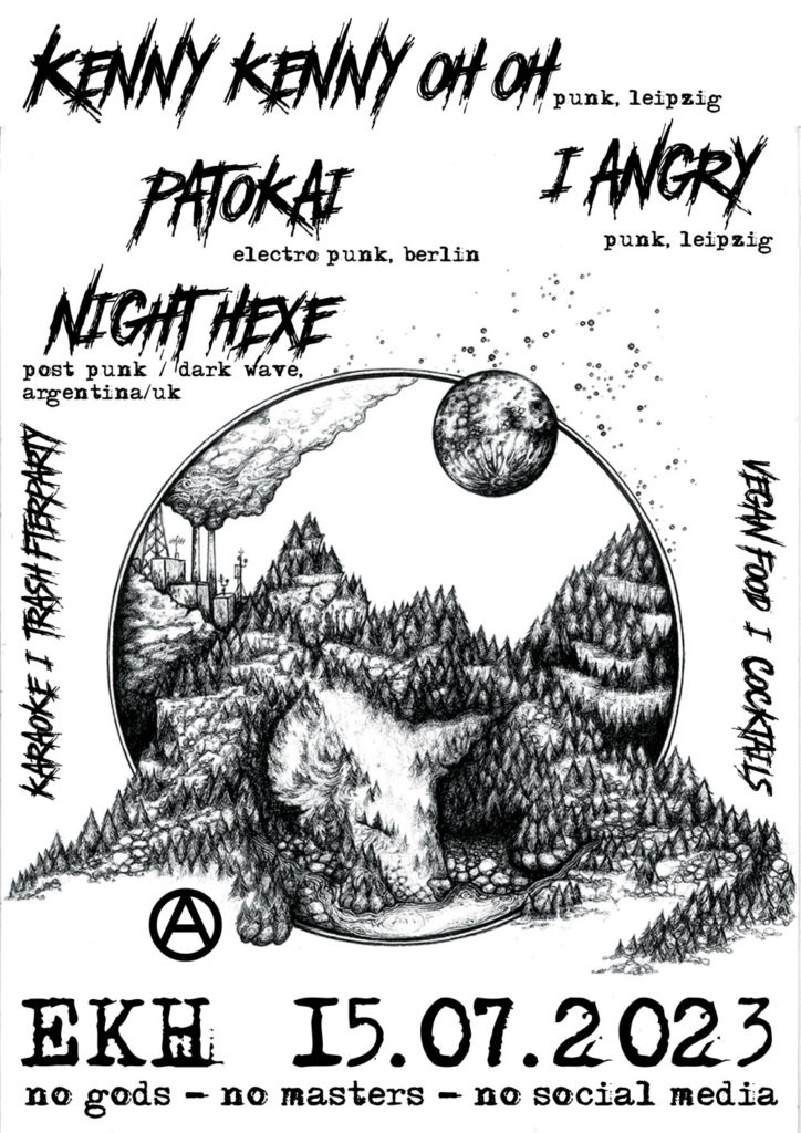 [Konzert] Kenny Kenny Oh Oh // Patokai // Night Hexe // I Angry @ekh